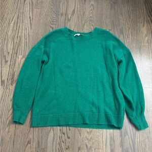 LOFT Women’s Green Crewneck Sweater